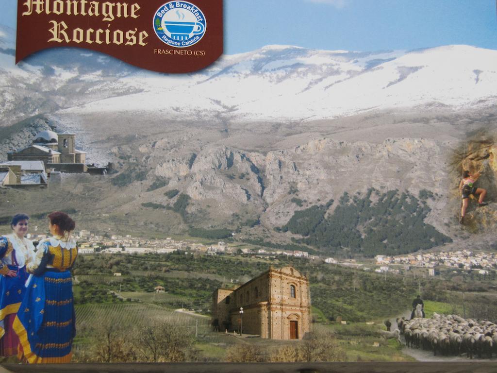 Bed and Breakfast Montagne Rocciose Frascineto Exterior foto